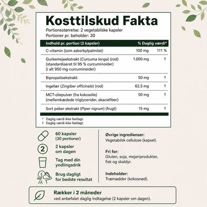 Biolabs - Gurkemeje Curcumin 1000 mg