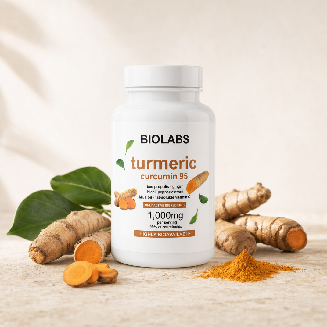 Biolabs – Kurkuma ja kurkumiini 1000 mg